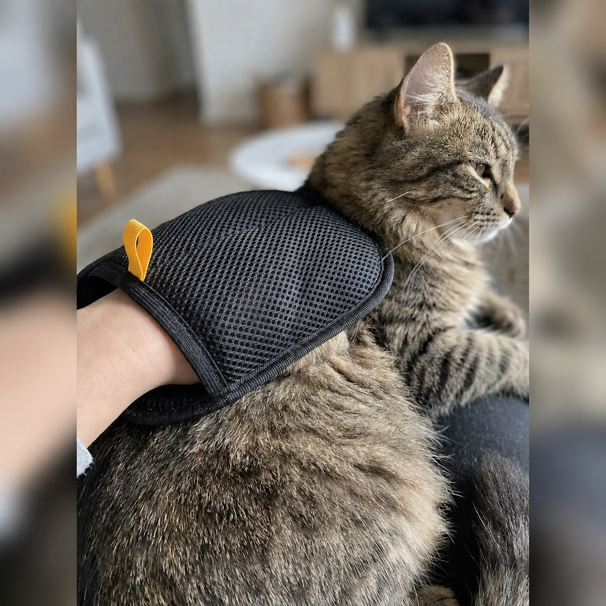Gant Anti-Poils Firoka — Chien & Chat, Lavable & Réutilisable